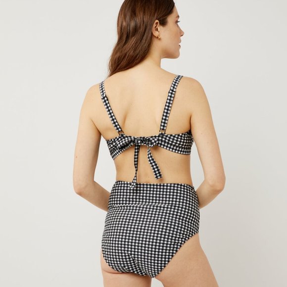 NWT Ripe Gingham High Waist Nursing Bikini - Picture 4 of 5